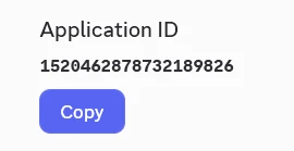 Copy Application ID