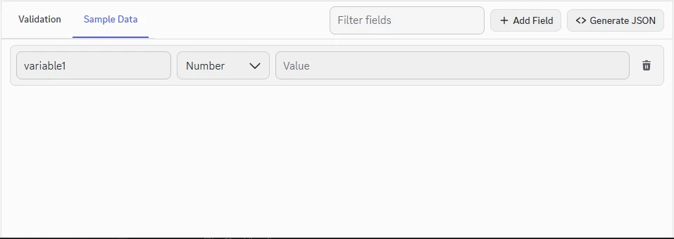 Setting variables