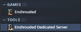 Steam Enshrouded Dedicated Server