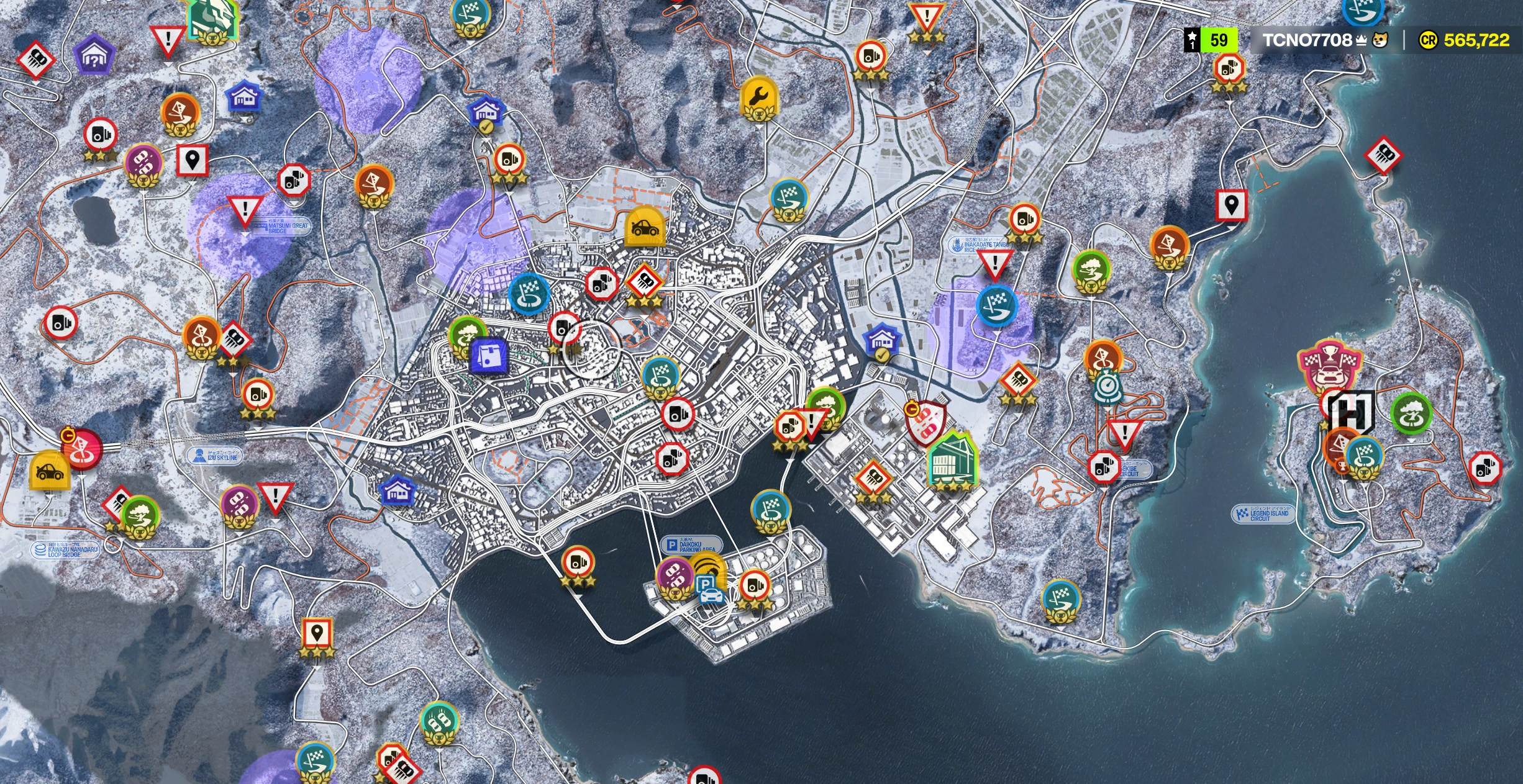 Winter Tokyo Location