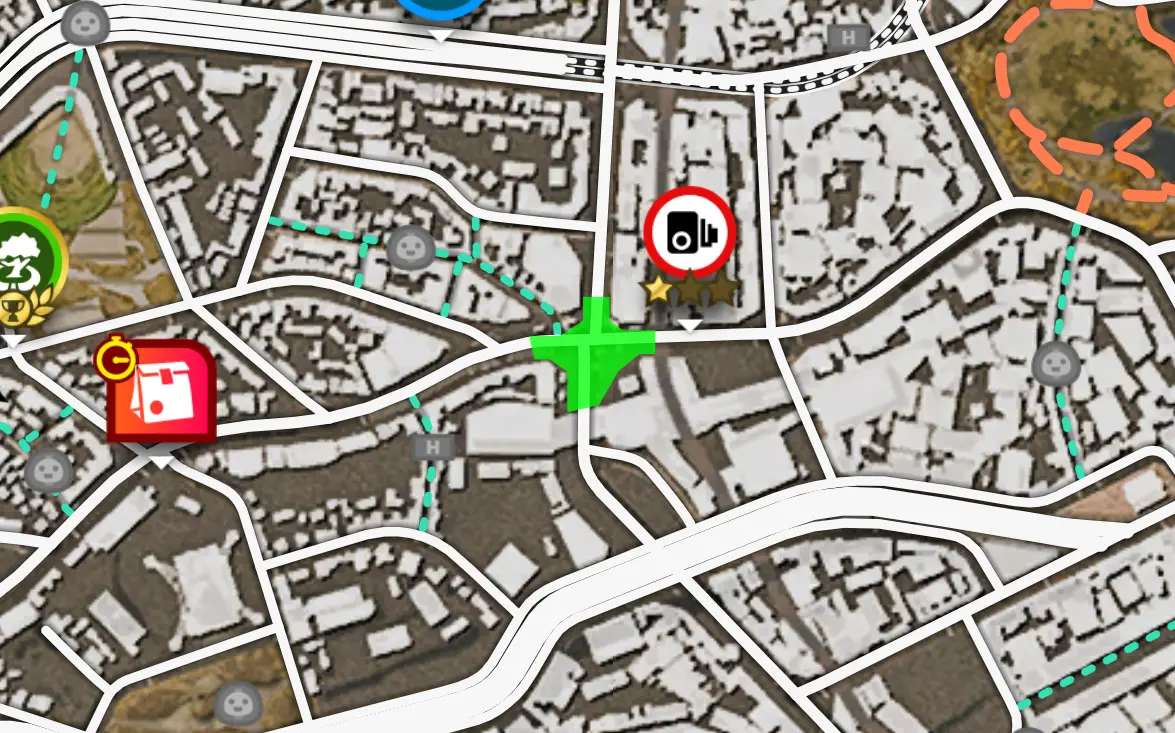 Shibuya Crossing location (Close)