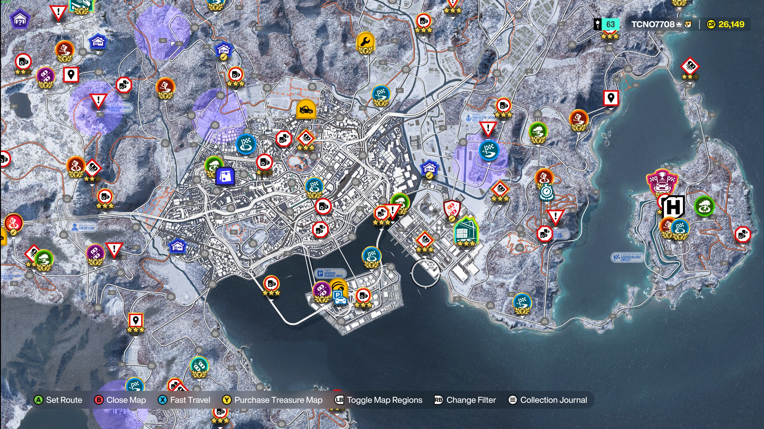 greater area