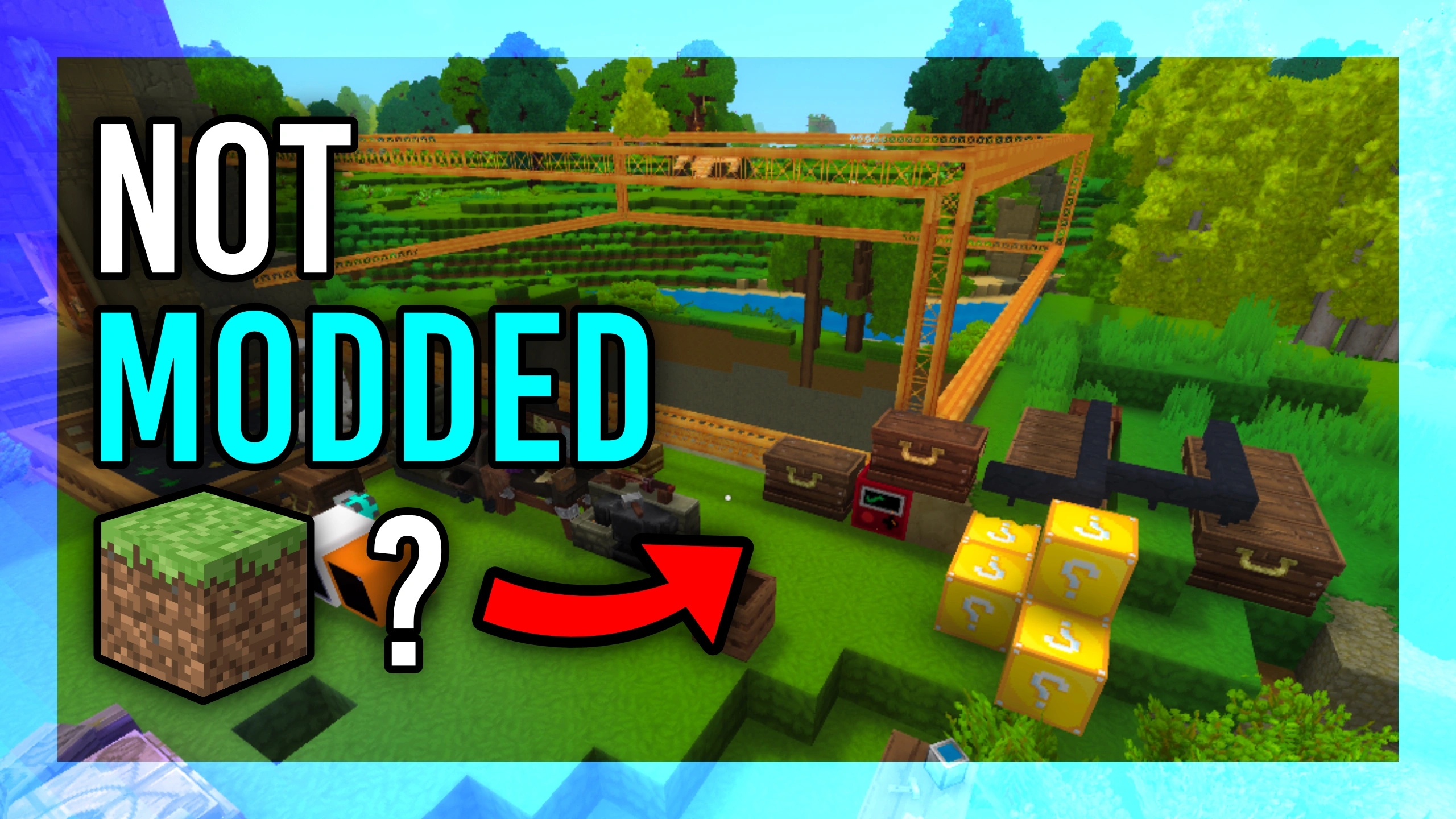 Modded Minecraft... in HYTALE! | Hytale Mod Showcase thumbnail