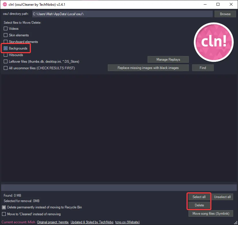 osu! Cleaner