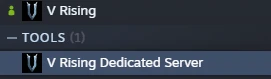 Steam V Rising Dedicated Server