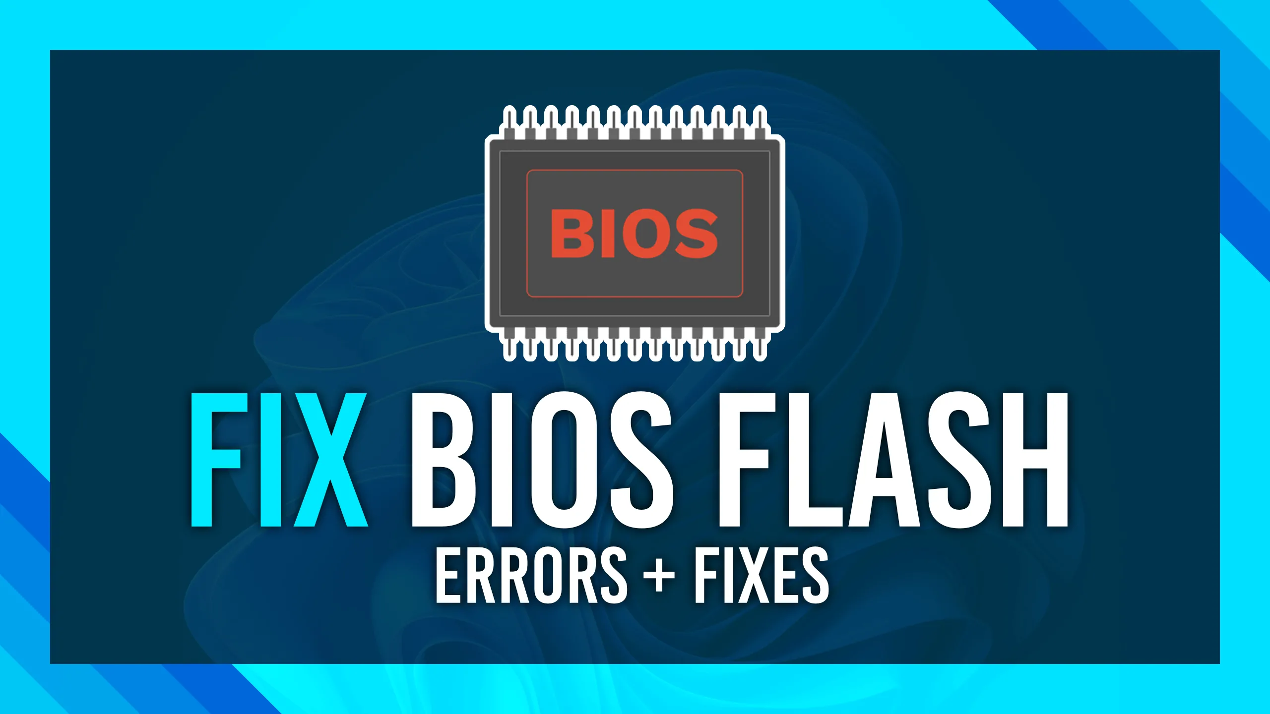 Fix BIOS USB Flash Not Working thumbnail