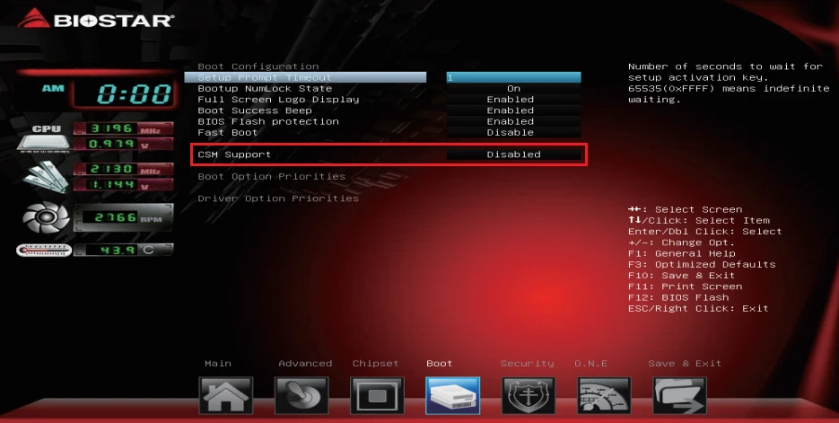 Biostar Boot