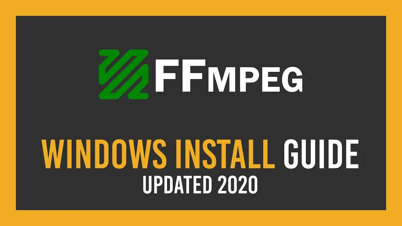 Install FFMPEG on Windows - Simple Guide thumbnail
