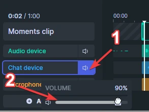 Audio volume