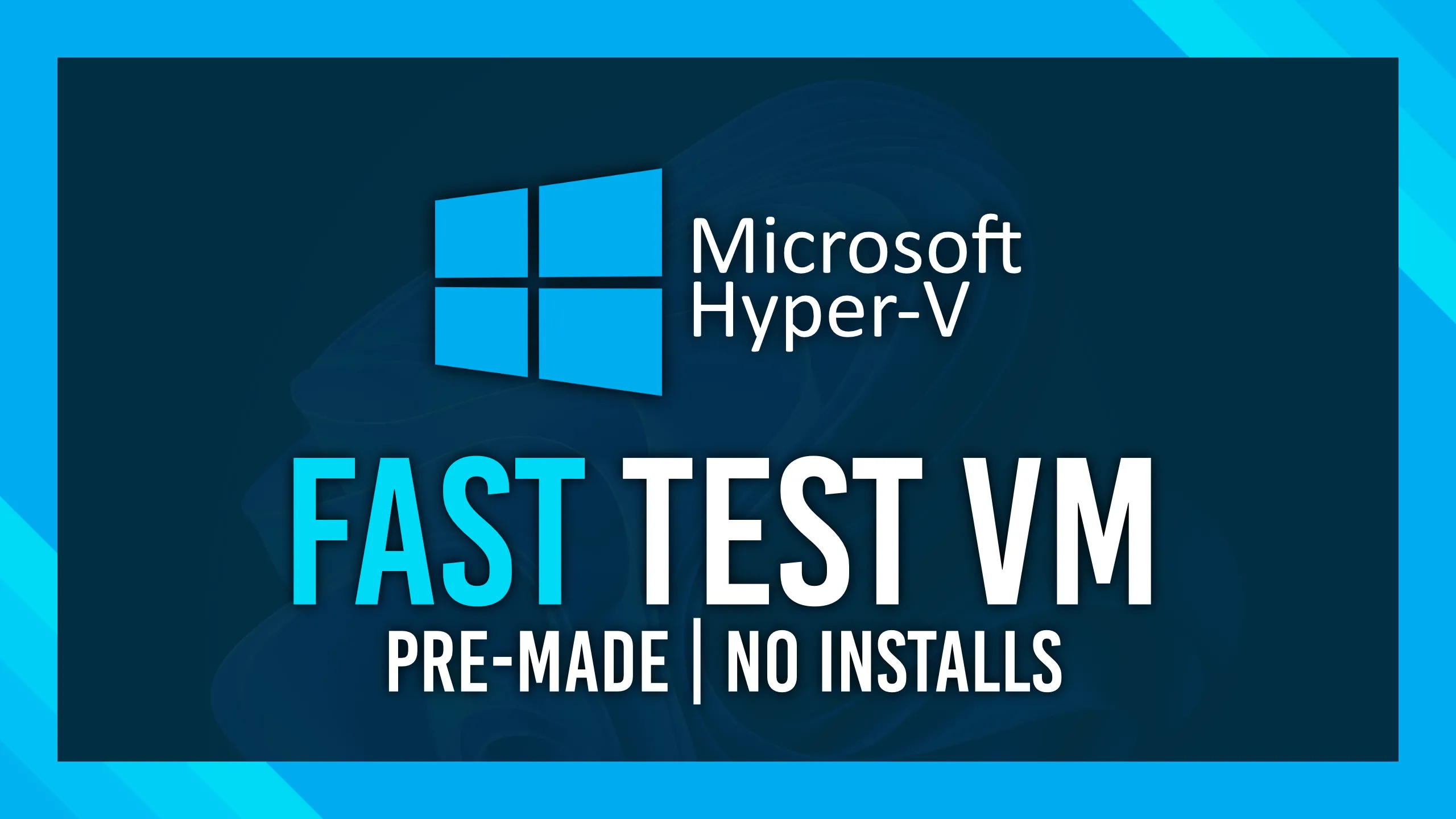 Fast VM Setup Guide (Download and Run - NO INSTALL) thumbnail