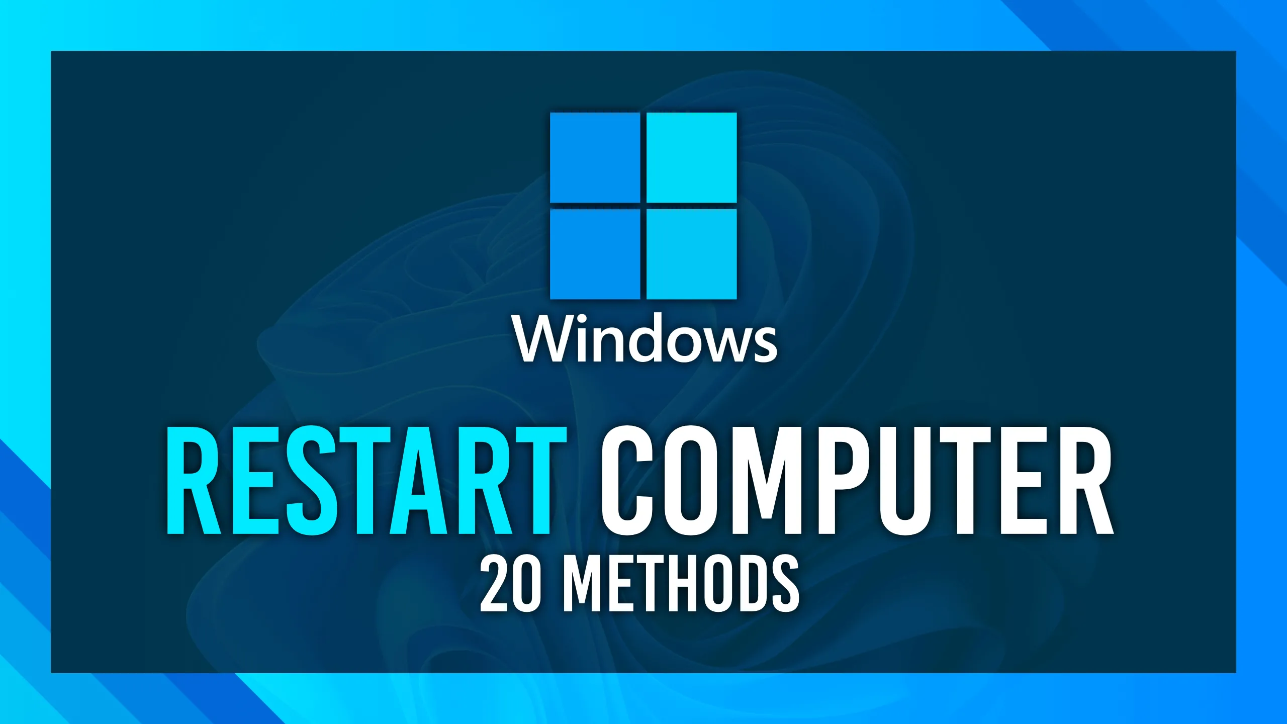 How to Restart your computer thumbnail